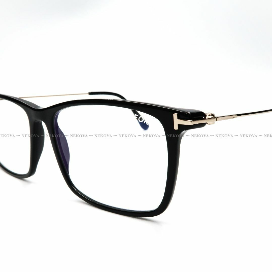 TOM FORD(トムフォード)のTOM FORD TF5758-B 001 メガネ ブルーライトカット ブラック メンズのファッション小物(サングラス/メガネ)の商品写真