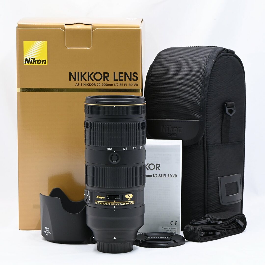 Nikon(ニコン)のNikon AF-S 70-200mm f/2.8E FL ED VR スマホ/家電/カメラのカメラ(レンズ(ズーム))の商品写真