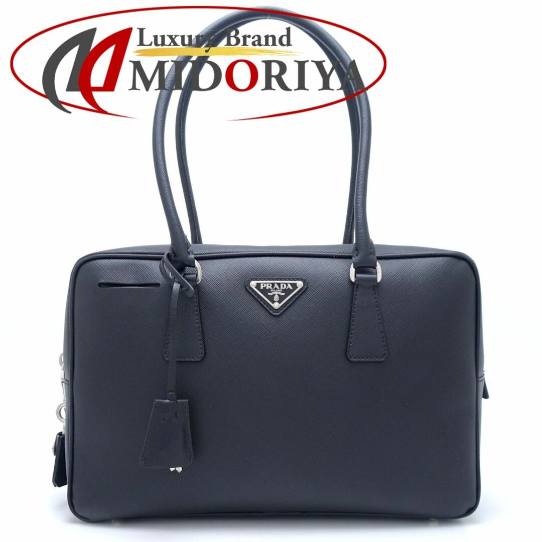 PRADA(プラダ)のPRADA プラダ サフィアーノ BL0095 トートバッグ NERO/351096【中古】 レディースのバッグ(ハンドバッグ)の商品写真