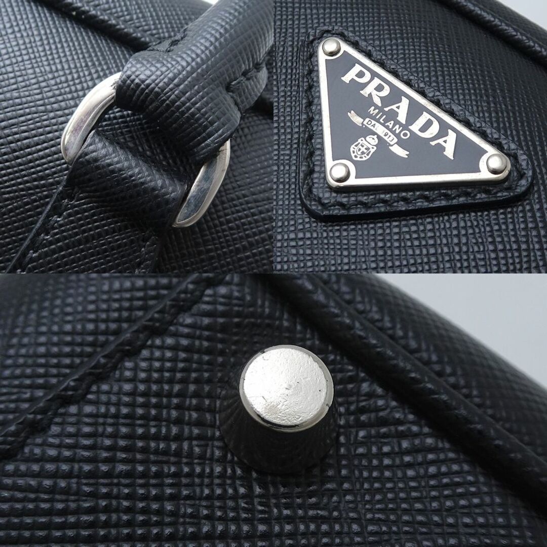 PRADA(プラダ)のPRADA プラダ サフィアーノ BL0095 トートバッグ NERO/351096【中古】 レディースのバッグ(ハンドバッグ)の商品写真