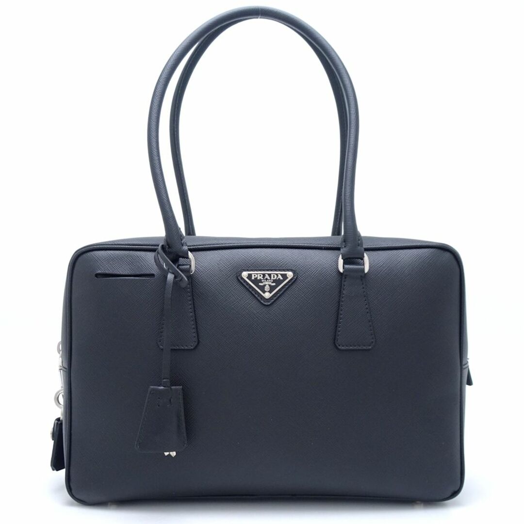 PRADA(プラダ)のPRADA プラダ サフィアーノ BL0095 トートバッグ NERO/351096【中古】 レディースのバッグ(ハンドバッグ)の商品写真