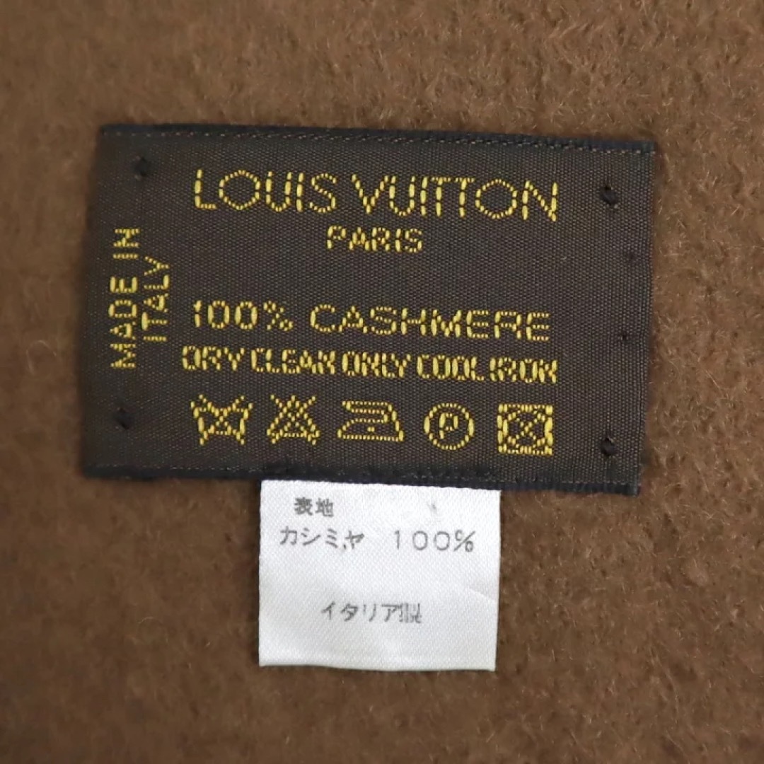 LOUIS VUITTON(ルイヴィトン)のLouis Vuitton ルイヴィトン カシミヤ100% マフラー レディースのファッション小物(マフラー/ショール)の商品写真