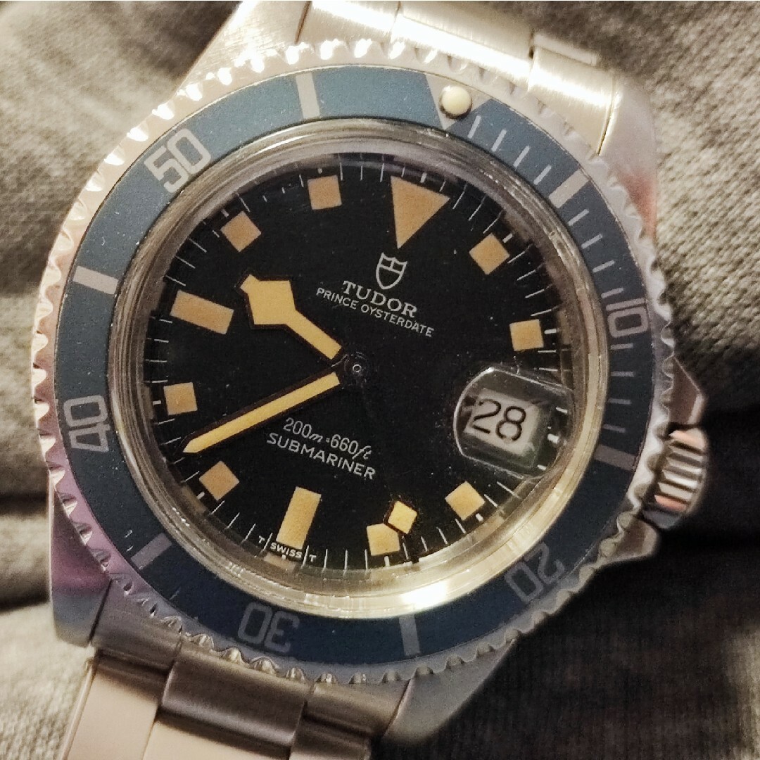 Tudor(チュードル)のTudor 青サブマリーナ　9411/0 ゴーストベゼル メンズの時計(腕時計(アナログ))の商品写真