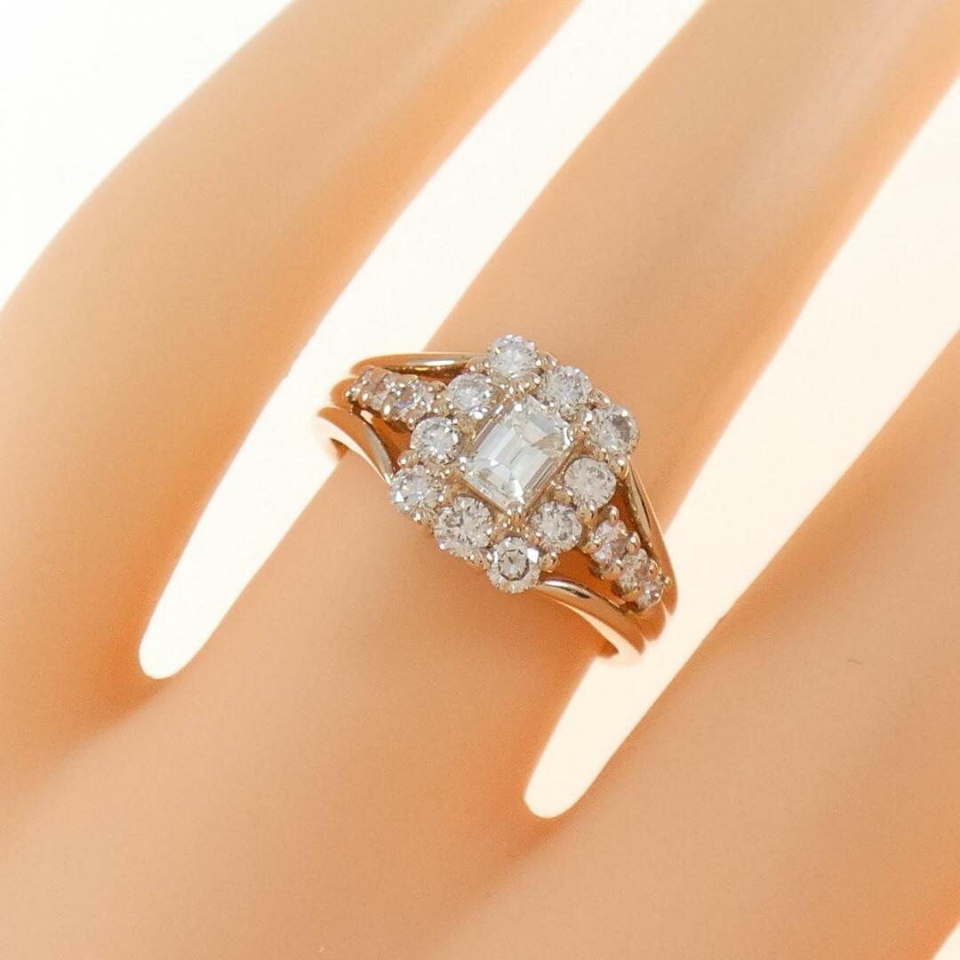 K18PG ダイヤモンド リング 0.302CT レディースのアクセサリー(リング(指輪))の商品写真