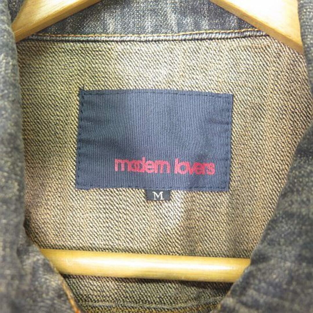 other(アザー)のモダンラバーズ modern lovers デニムジャケット ジップアップ M メンズのジャケット/アウター(その他)の商品写真