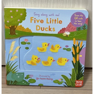 英語絵本　しかけ絵本 five little ducks(洋書)