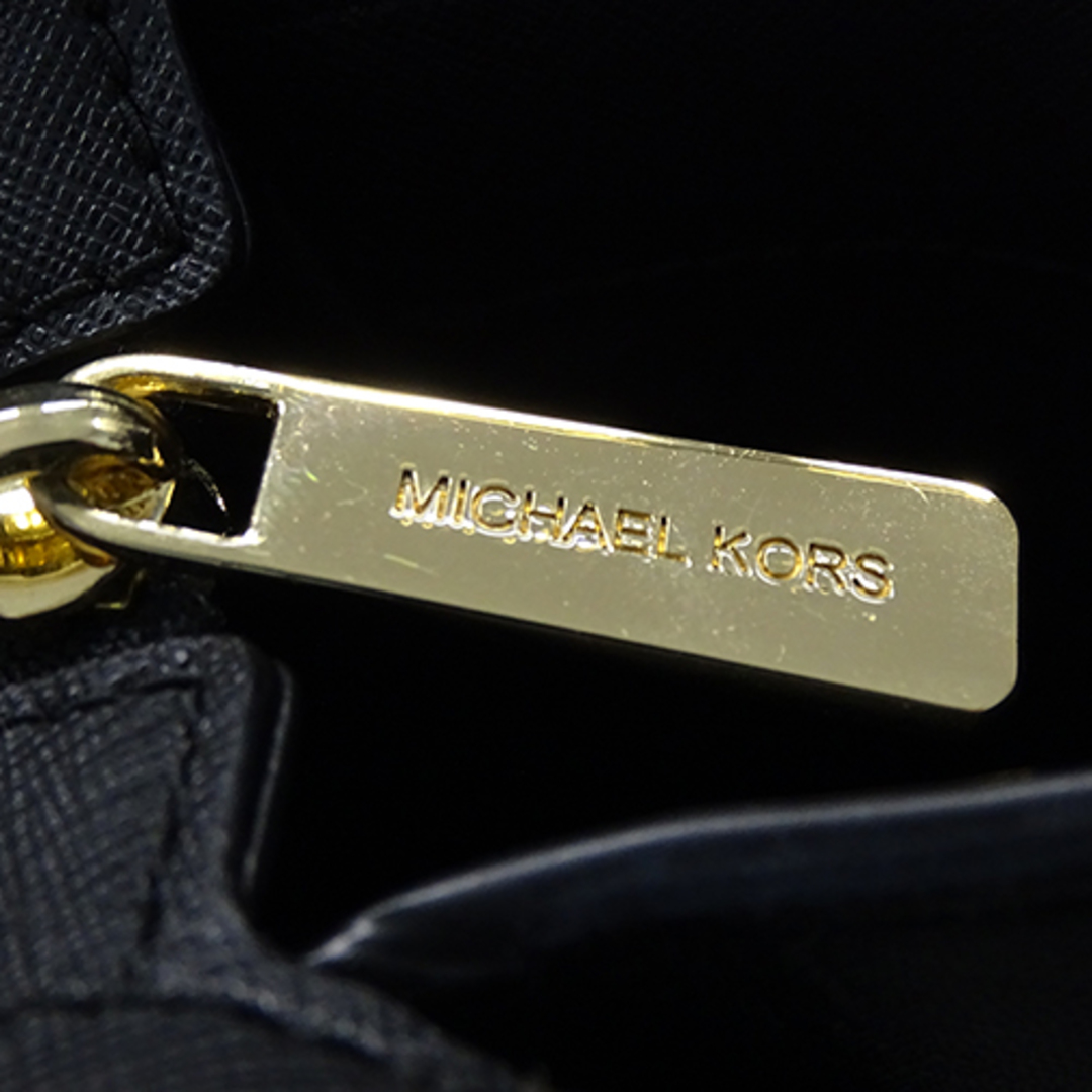 Michael Kors(マイケルコース)のマイケル・コース Michael Kors バッグ レディース ブランド ハンドバッグ ショルダーバッグ 2way レザー スタッズ LOVE ブラック ゴールド金具 【中古】 レディースのバッグ(ハンドバッグ)の商品写真