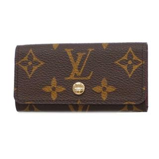 ルイヴィトン(LOUIS VUITTON)の【4gd4106】ルイヴィトン キーケース/モノグラム/ミュルティクレ4/M69517/ブラウン【中古】メンズ/レディース/ユニセックス(キーケース)