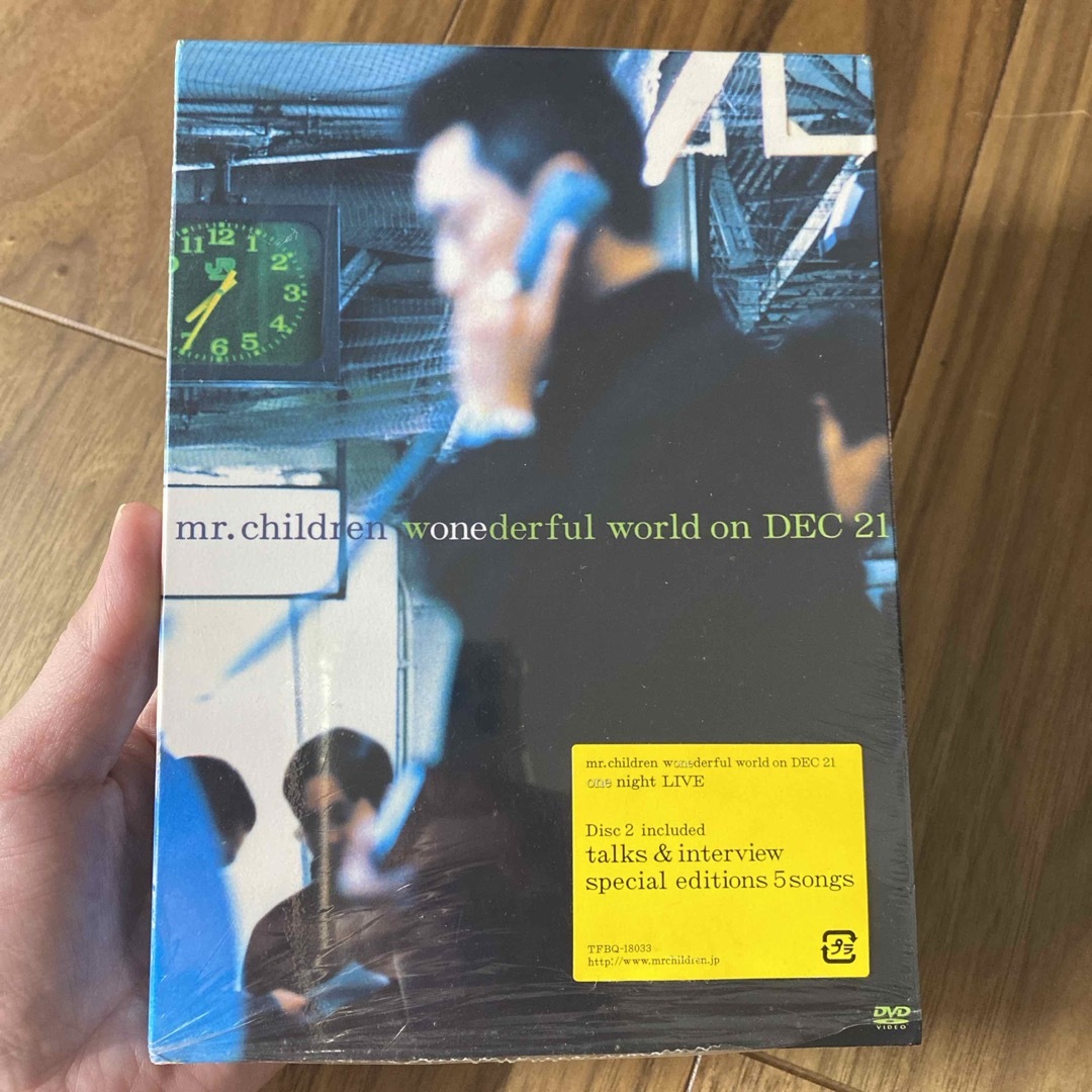 Mr.Children(ミスターチルドレン)のwonder-ful　world　on　DEC　21 DVD エンタメ/ホビーのDVD/ブルーレイ(ミュージック)の商品写真