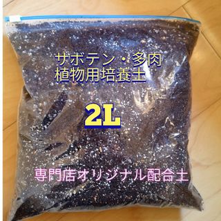 大人気専門店オリジナル培養土2L☆農家産サボテン・多肉植物用培養土♪ハニーミント(プランター)