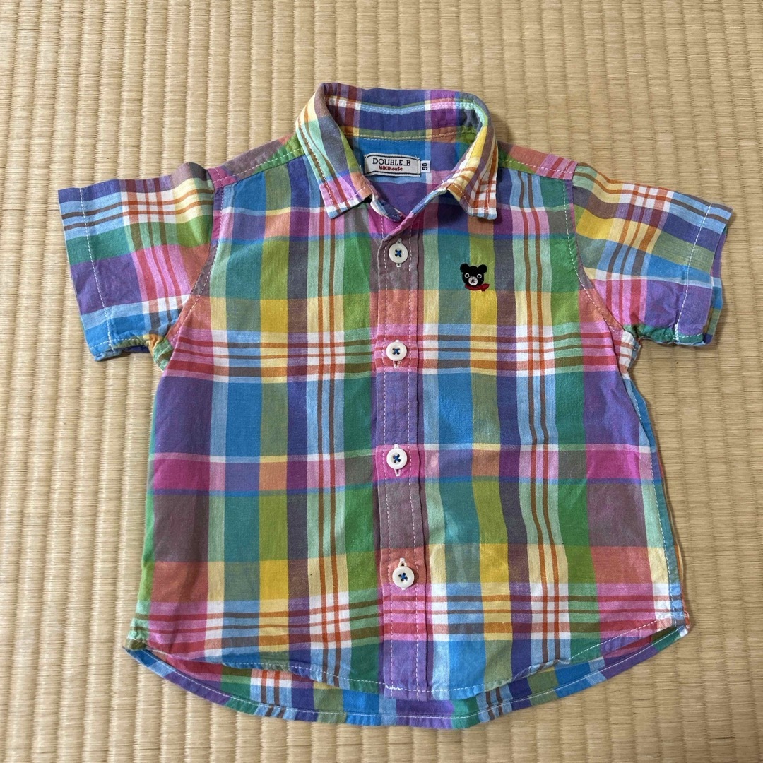 mikihouse(ミキハウス)のミキハウス  シャツ　サイズ90 キッズ/ベビー/マタニティのキッズ服男の子用(90cm~)(Tシャツ/カットソー)の商品写真