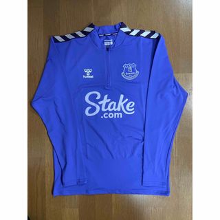 ヒュンメル(hummel)の激レア　エバートン　Everton　トレーニングトップ(ウェア)