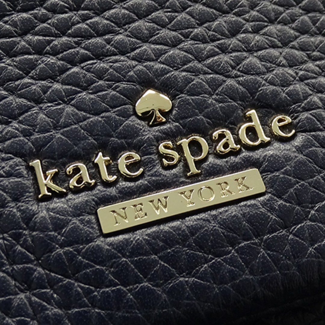 kate spade new york(ケイトスペードニューヨーク)のケイト・スペード ニューヨーク Kate Spade バッグ レディース ブランド ハンドバッグ ショルダーバッグ 2way レザー ネイビー ベージュ 【中古】 レディースのバッグ(ハンドバッグ)の商品写真