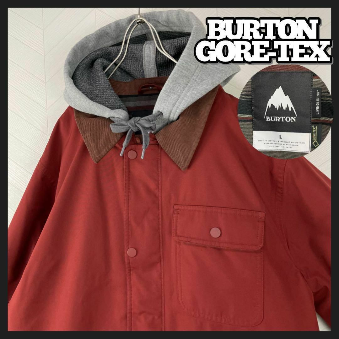 BURTON(バートン)の美品 バートン スノーボード ウェア ゴアテックス ジャケット コーチジャケット スポーツ/アウトドアのスノーボード(ボード)の商品写真