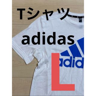 アディダス(adidas)のadidas アディダス Tシャツ　Lサイズ(Tシャツ/カットソー(半袖/袖なし))