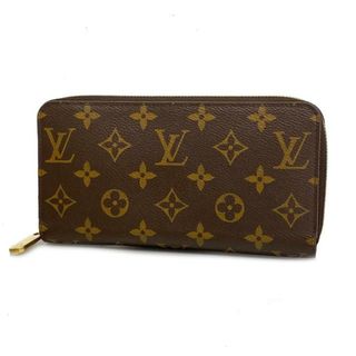 ルイヴィトン(LOUIS VUITTON)の【4ge4280】ルイヴィトン 長財布/モノグラム/ジッピーウォレット/M42616/ブラウン【中古】メンズ/レディース/ユニセックス(財布)