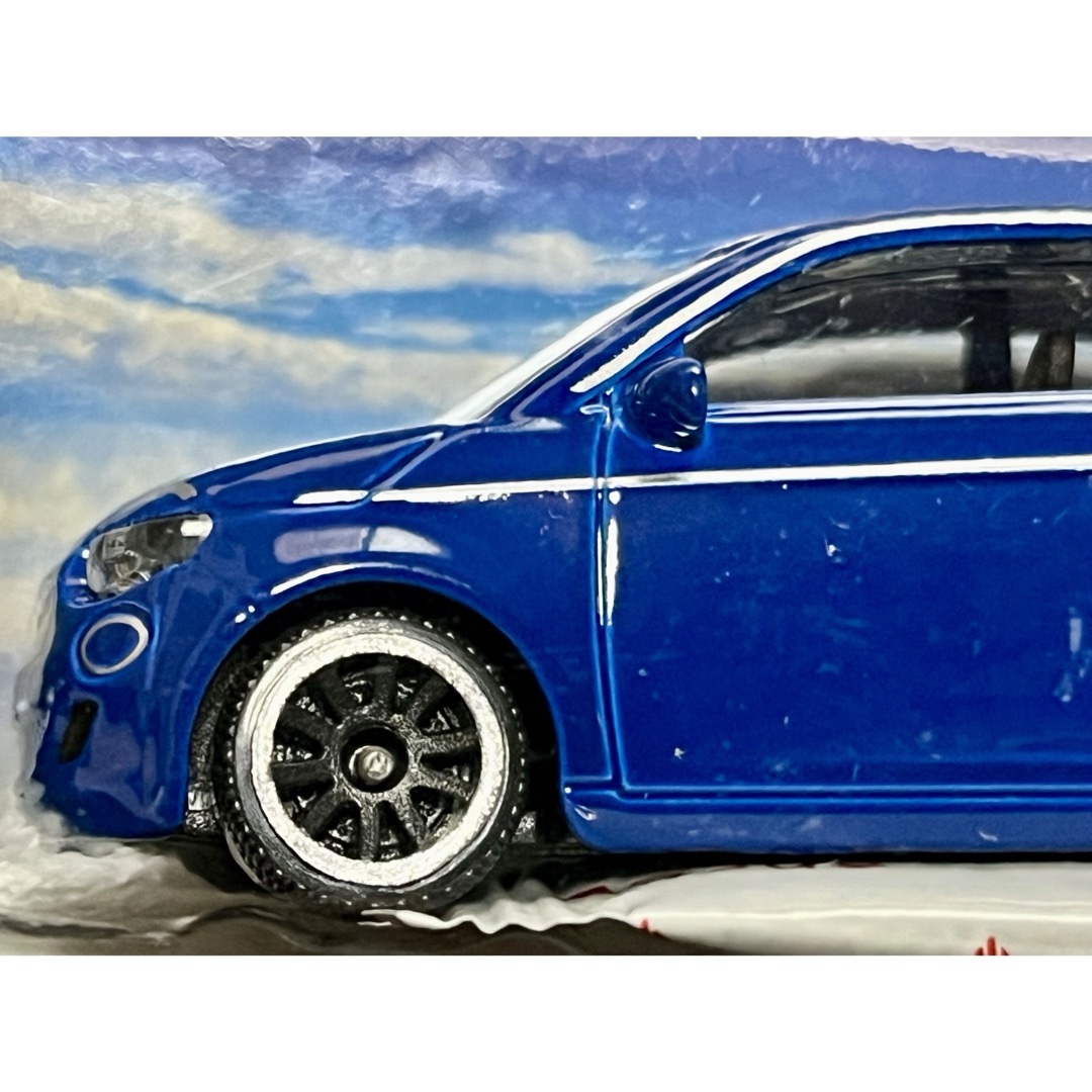 Kabaya(カバヤショクヒン)のマジョレット EV コレクション FIAT 500 フィアット アイコン ブルー エンタメ/ホビーのおもちゃ/ぬいぐるみ(ミニカー)の商品写真
