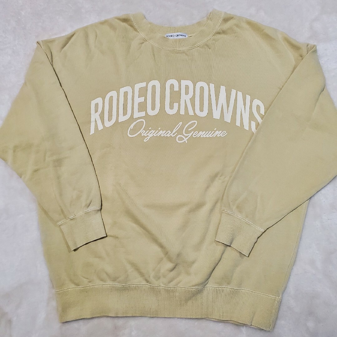 RODEO CROWNS(ロデオクラウンズ)のRODEO　CROWNS　トレーナー　フリーｻｲｽﾞ レディースのトップス(トレーナー/スウェット)の商品写真