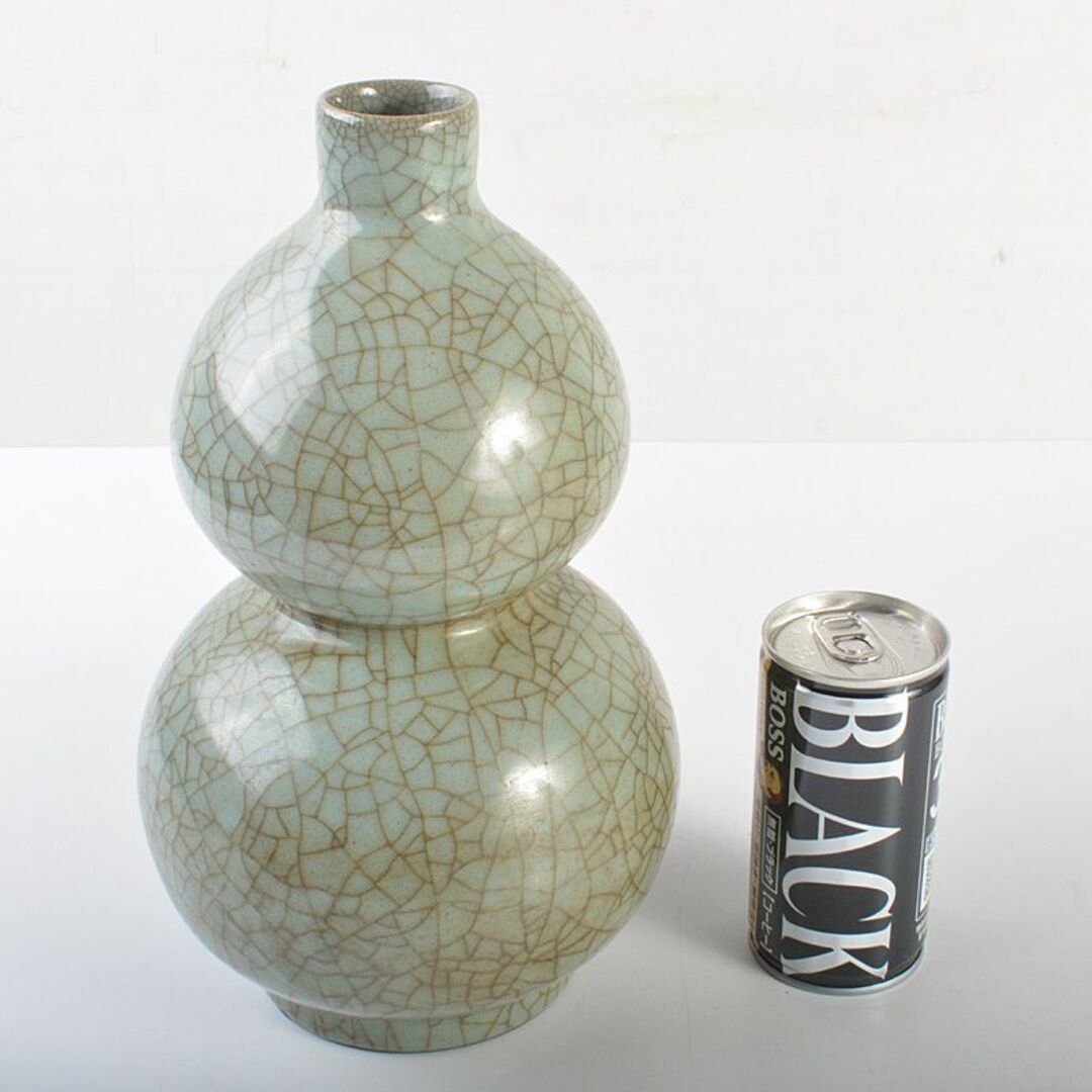 中国　哥釉　葫蘆瓶　V　R6927E