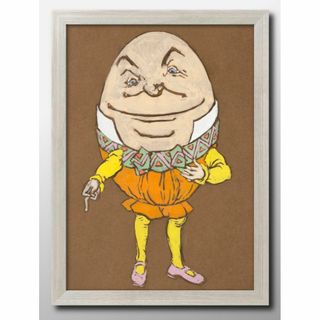 5244■A3アートポスター『不思議の国のアリス』絵画 イラスト マット(その他)