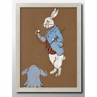 5245■A3アートポスター『不思議の国のアリス』絵画 イラスト マット(その他)