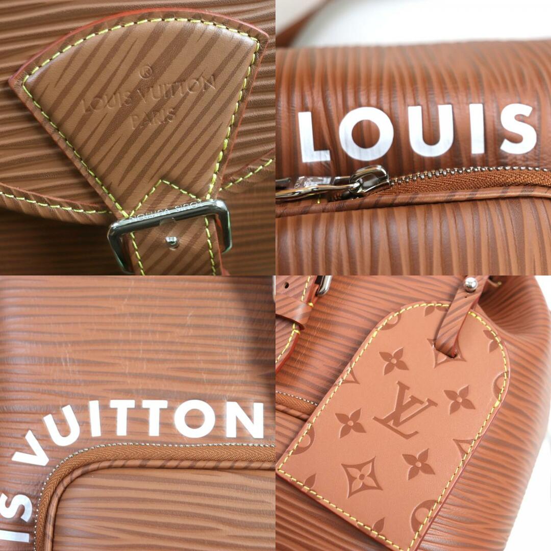 LOUIS VUITTON(ルイヴィトン)の未使用品▼LOUIS VUITTON ルイヴィトン 23AW M23099 モンスリ バックパック エピ・XL レザー リュック・デイパック ブラウン 保存袋付き スペイン製 メンズ メンズのバッグ(バッグパック/リュック)の商品写真