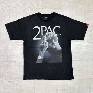 アップルバム(APPLEBUM)の名作 APPLEBUM 2PAC TEE Tシャツ ブラック サイズ S(Tシャツ/カットソー(半袖/袖なし))