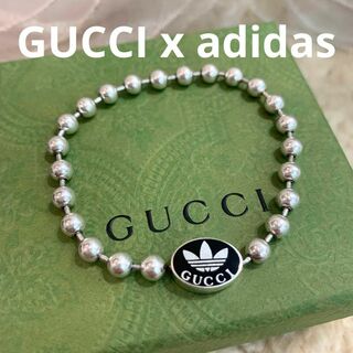 Gucci - ☆新品☆GUCCIxadidas ボールチェーン ブレスレット AG925