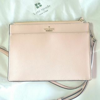 ケイトスペードニューヨーク(kate spade new york)の保存袋付き！ケイト・スペード　ショルダーバッグ　ピンク(ショルダーバッグ)