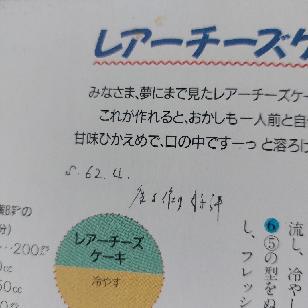 学研(ガッケン)の寛子のおかし大好き　昭和レトロ　レシピ本　書き込みあり　中古品 エンタメ/ホビーの本(料理/グルメ)の商品写真