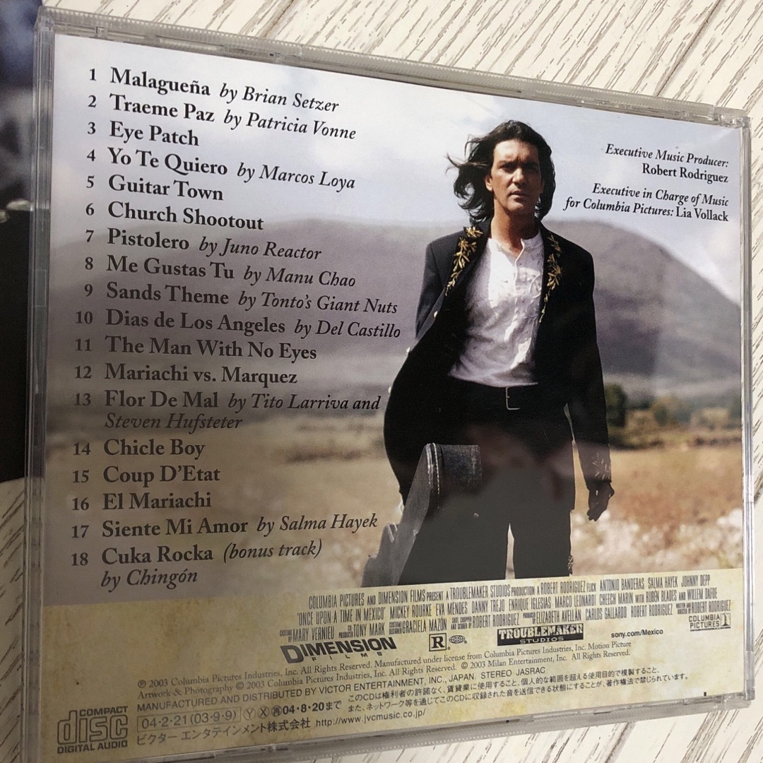 レジェンド・オブ・メキシコ／デスペラード　オリジナル・サウンドトラック エンタメ/ホビーのCD(映画音楽)の商品写真