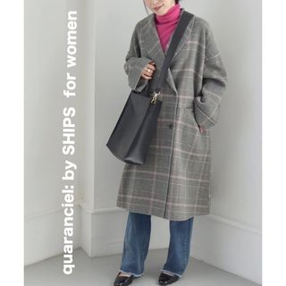 シップスフォーウィメン(SHIPS for women)の●新品● quaranciel:【カランシエル】by SHIPS ショールコート(ロングコート)