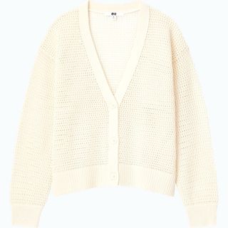 UNIQLO - 【夏の処分SALE】ユニクロ 薄手 ライトグレー 長袖 ロング