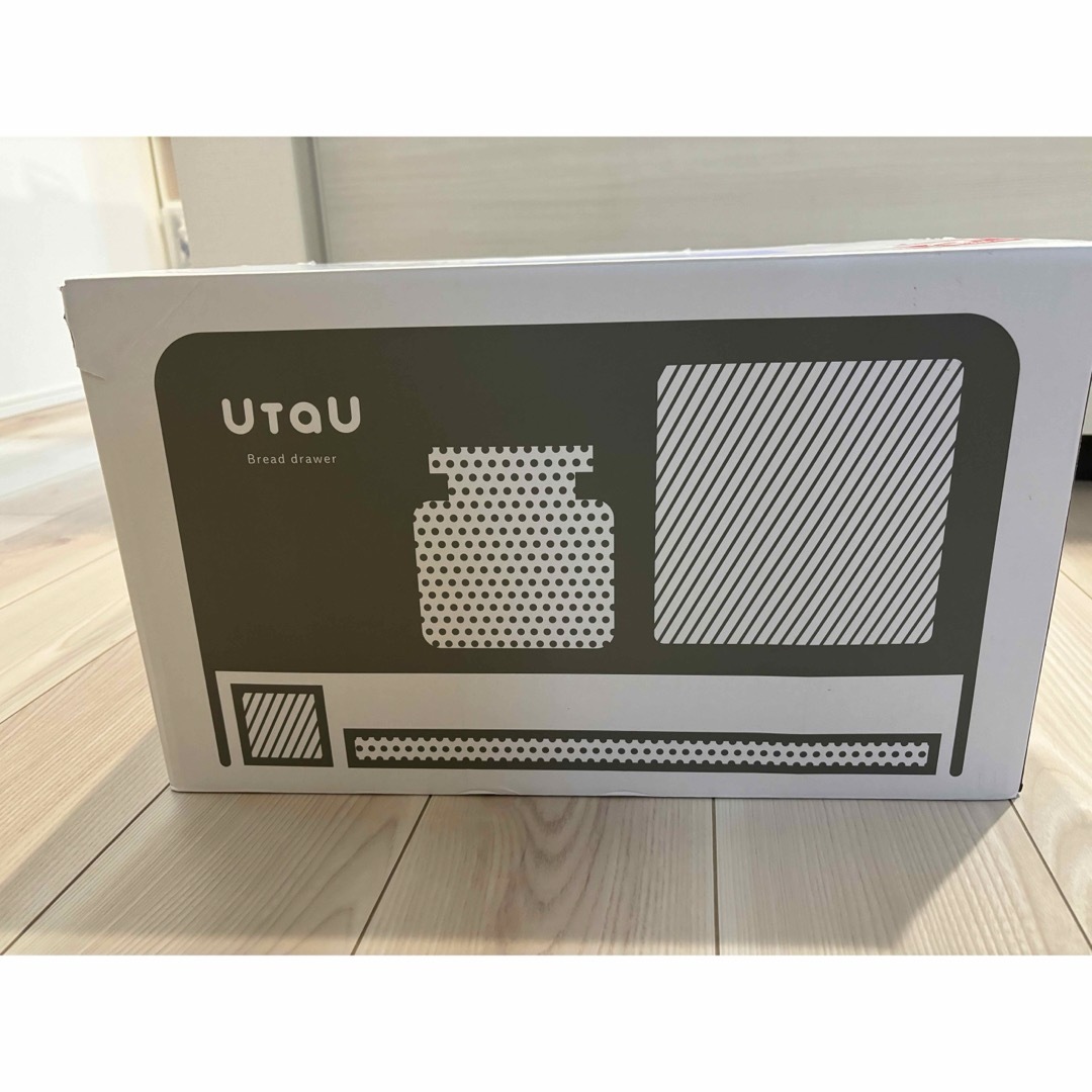 ビーワーススタイル UtaU ブレッドドロワー カームグレー SI-515017 インテリア/住まい/日用品のキッチン/食器(収納/キッチン雑貨)の商品写真