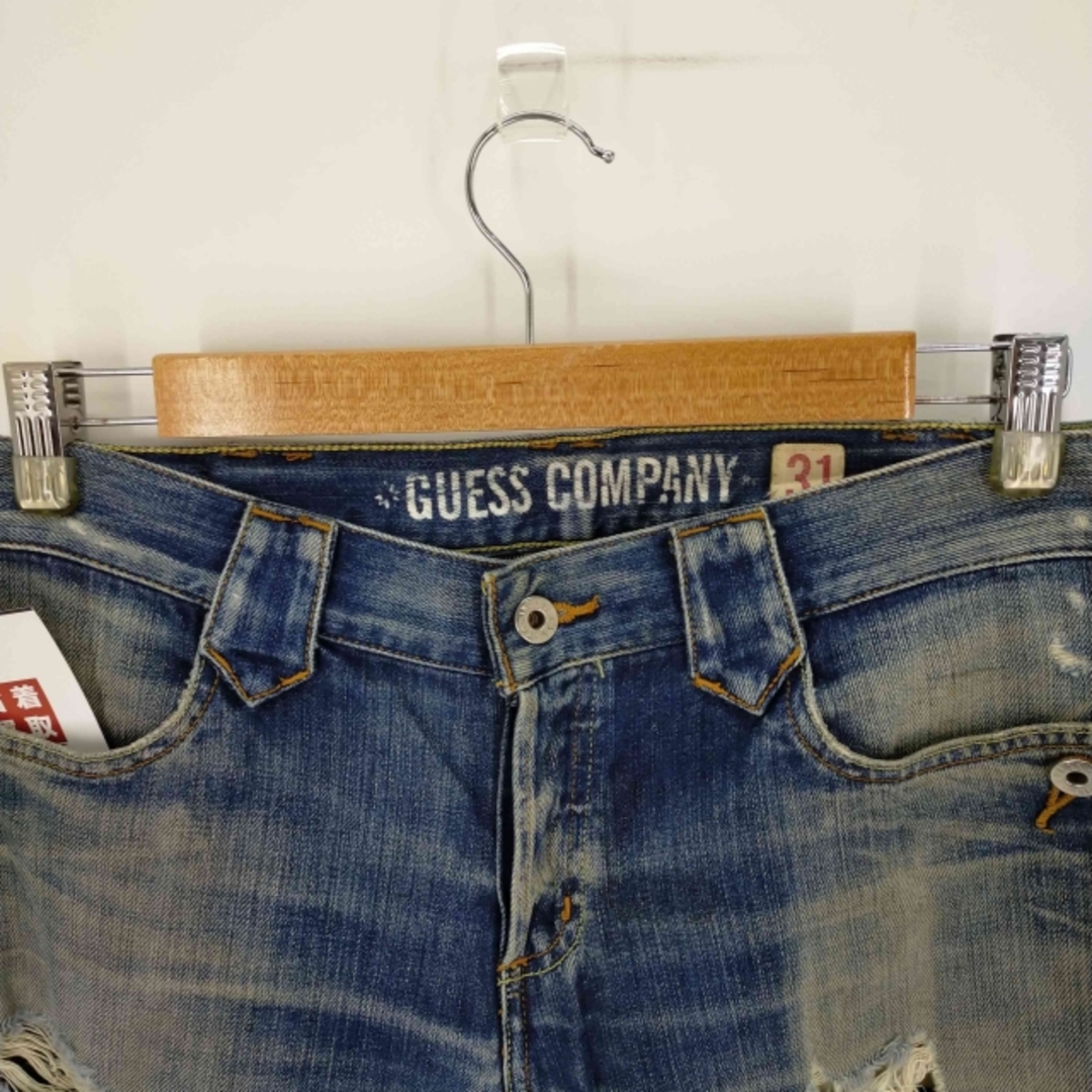 GUESS(ゲス)のGUESS(ゲス) フレアデニムパンツ メンズ パンツ デニム メンズのパンツ(デニム/ジーンズ)の商品写真