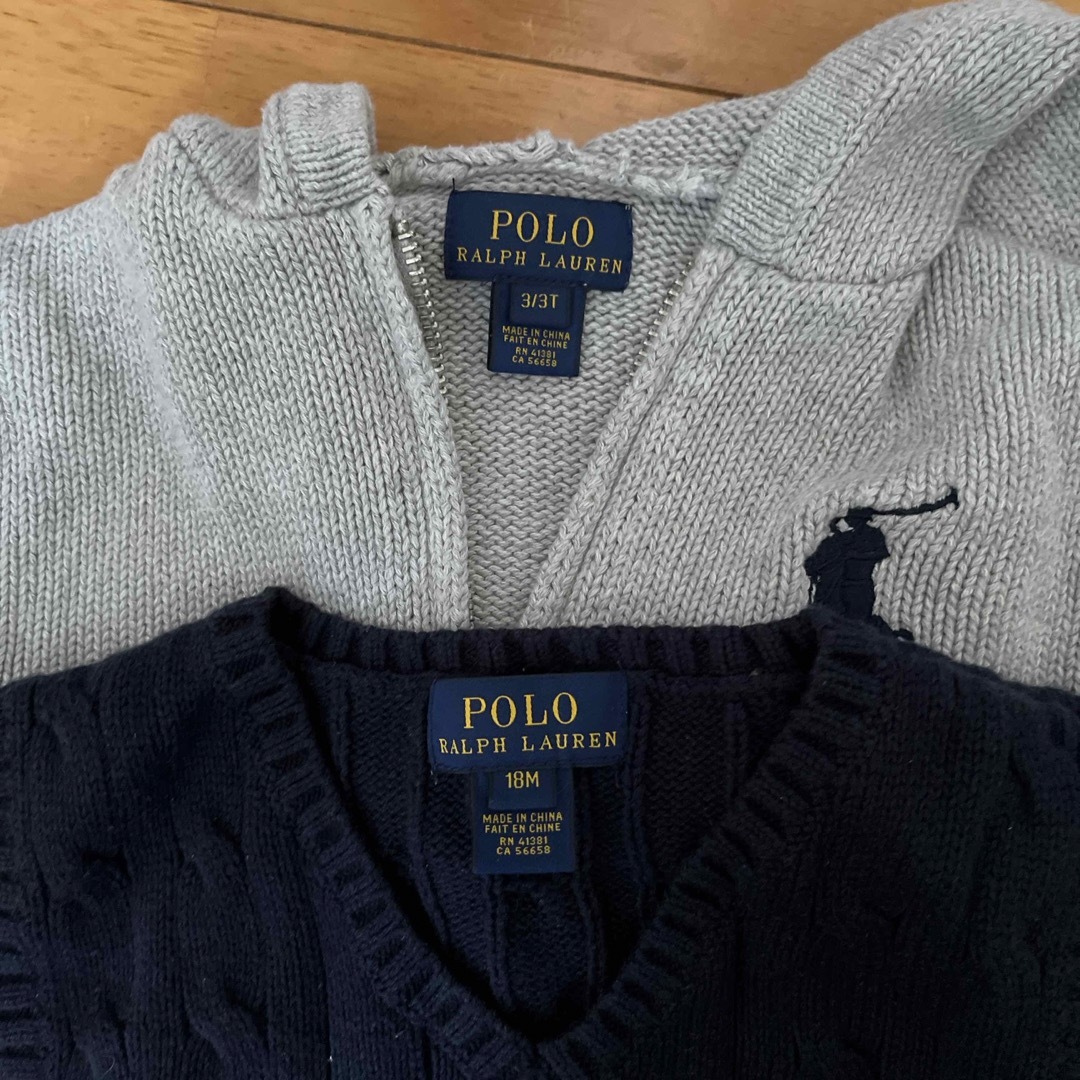 POLO RALPH LAUREN(ポロラルフローレン)のPOLO ハーフパンツ、ニットパーカー、ベスト キッズ/ベビー/マタニティのキッズ服男の子用(90cm~)(パンツ/スパッツ)の商品写真