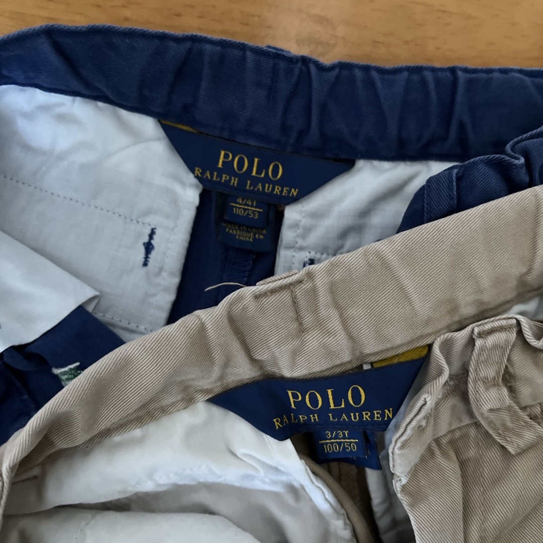 POLO RALPH LAUREN(ポロラルフローレン)のPOLO ハーフパンツ、ニットパーカー、ベスト キッズ/ベビー/マタニティのキッズ服男の子用(90cm~)(パンツ/スパッツ)の商品写真