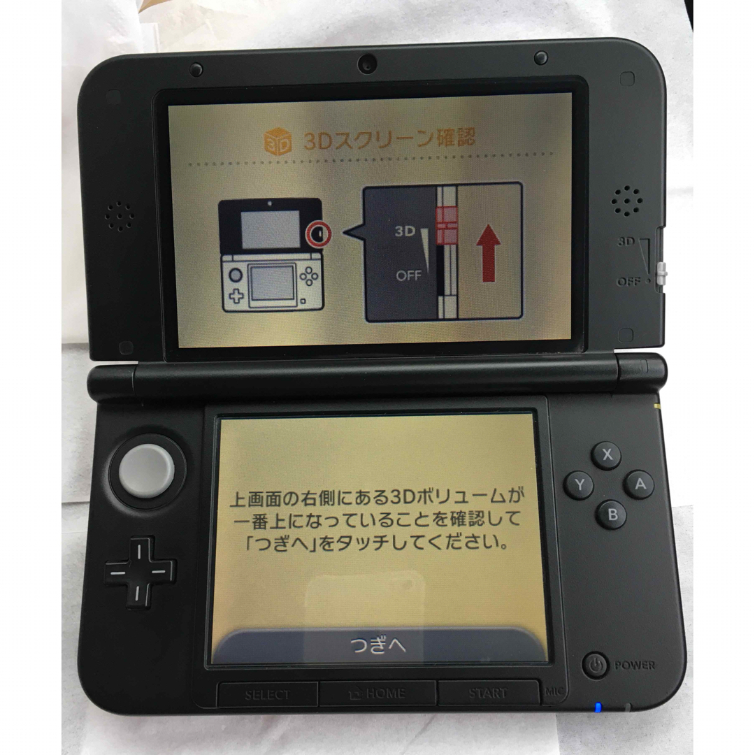 任天堂(ニンテンドウ)のニンテンドー3DSLL  動作確認済み レッド×ブラック エンタメ/ホビーのゲームソフト/ゲーム機本体(携帯用ゲーム機本体)の商品写真