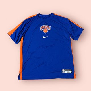 ナイキ(NIKE)のニューヨークニックス NBAワームアッププラクティスTシャツ選手支給品サイズmt(バスケットボール)