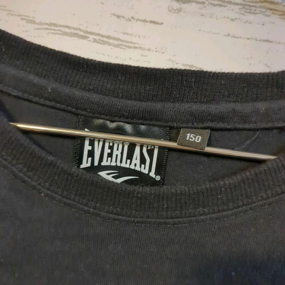 EVERLAST(エバーラスト)の【EVERLAST】半袖Tシャツ　ブラック　迷彩　150cm キッズ/ベビー/マタニティのキッズ服男の子用(90cm~)(Tシャツ/カットソー)の商品写真