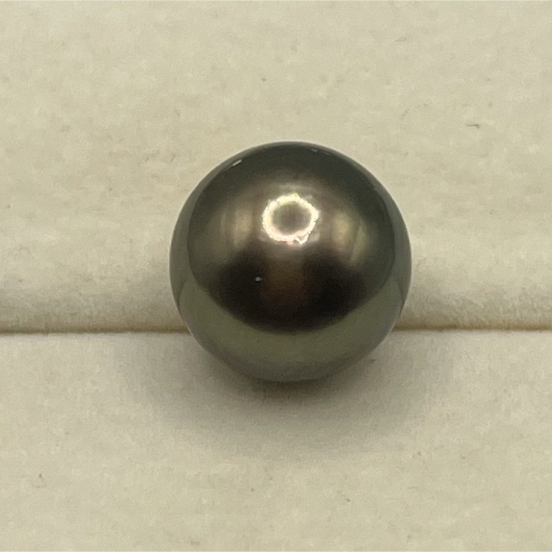 タヒチパール　茶金　10.4mm レディースのアクセサリー(その他)の商品写真