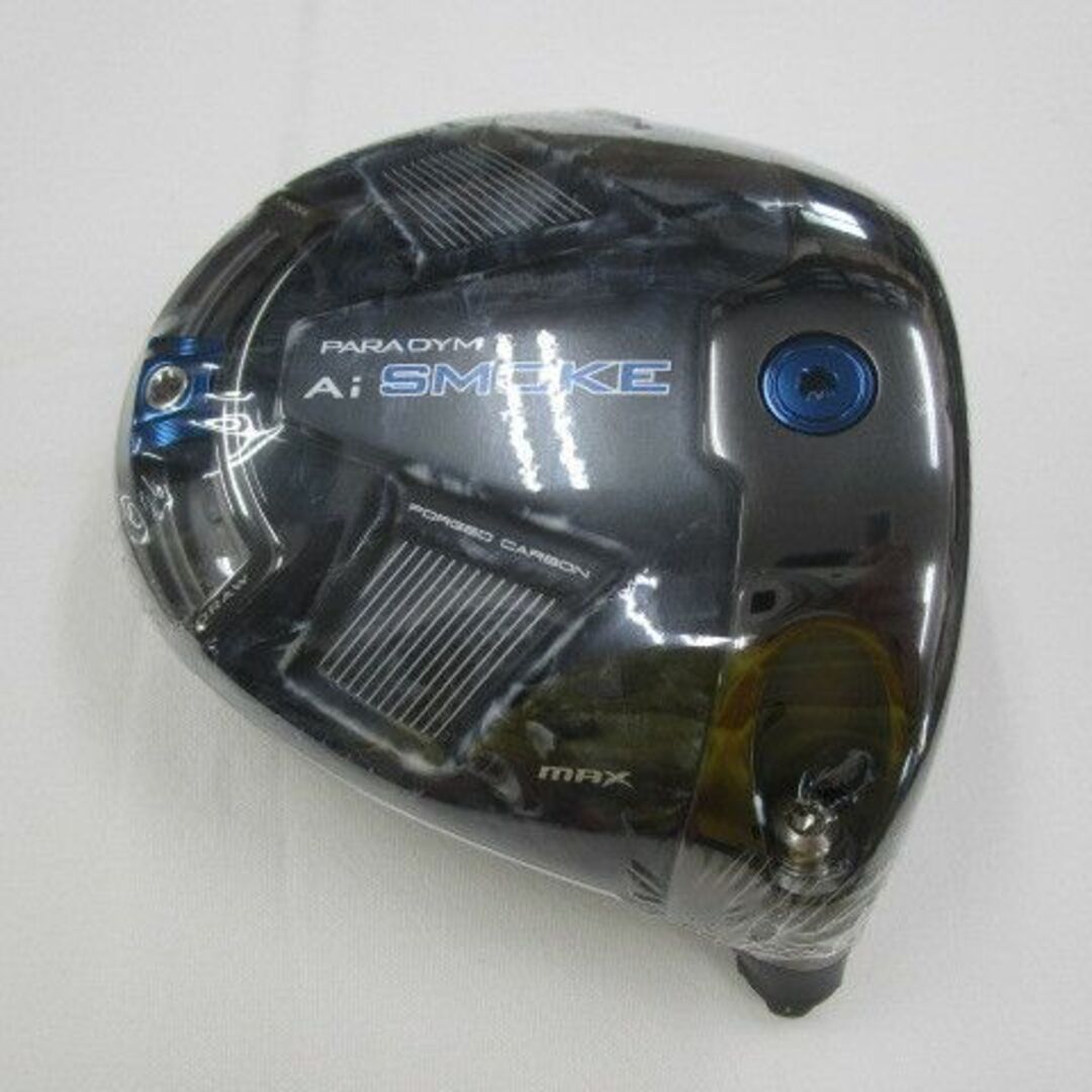 未使用 パラダイム Ai SMOKE MAX 9.0度 ドライバー ヘッド 未使用 パラダイム Ai SMOKE MAX 9.0度 ドライバー ヘッド