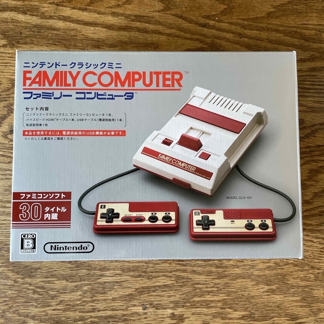 任天堂(ニンテンドウ)のNintendo  ニンテンドークラシックミニ ファミリーコンピュータ エンタメ/ホビーのゲームソフト/ゲーム機本体(家庭用ゲーム機本体)の商品写真