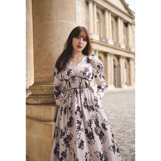 Her lip to - Herlipto♡Muse Floral Cut-Out Dress