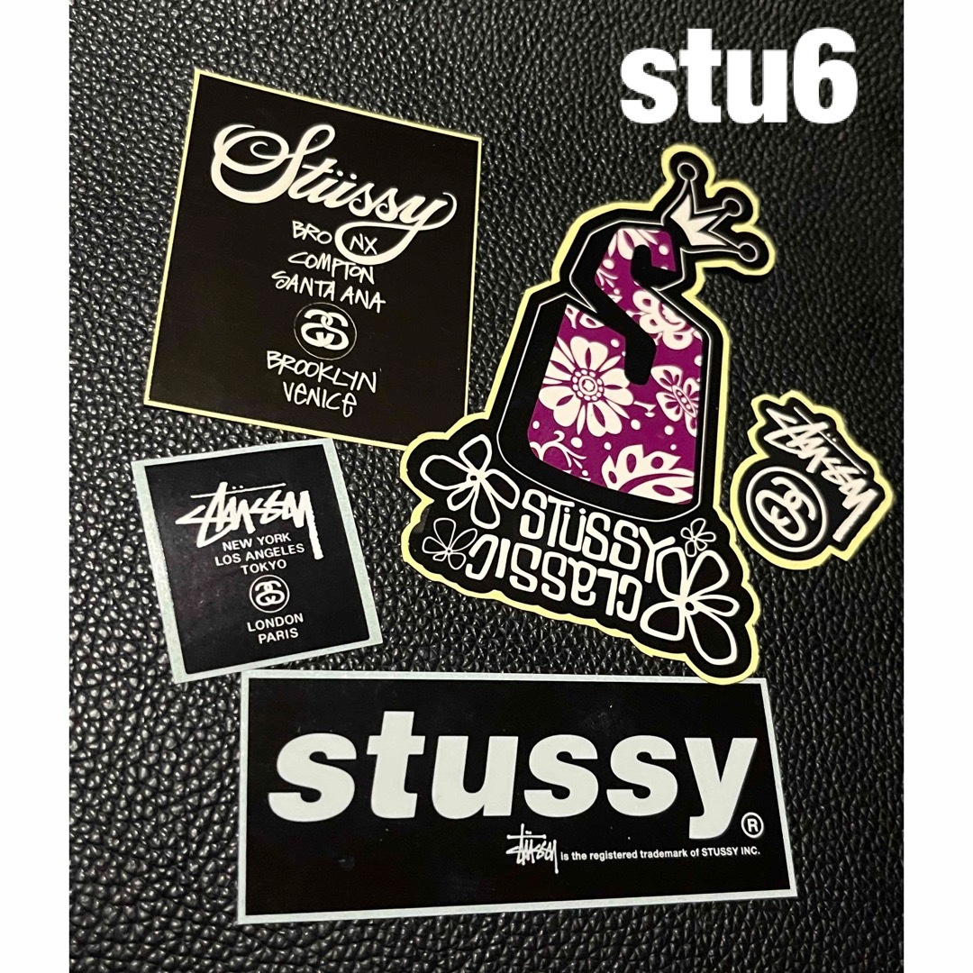 STUSSY(ステューシー)のSTUSSY Sticker × 5 ステューシーステッカー ■stu6 メンズのファッション小物(その他)の商品写真