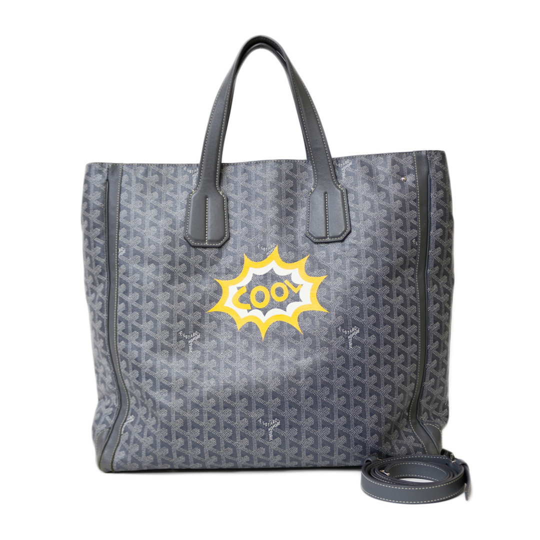 GOYARD(ゴヤール)のゴヤール ショルダーバッグ レザー グレー ユニセックス GOYARD  中古 レディースのバッグ(ショルダーバッグ)の商品写真