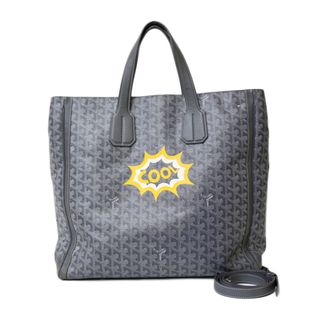 ゴヤール(GOYARD)のゴヤール ショルダーバッグ レザー グレー ユニセックス GOYARD  中古(ショルダーバッグ)