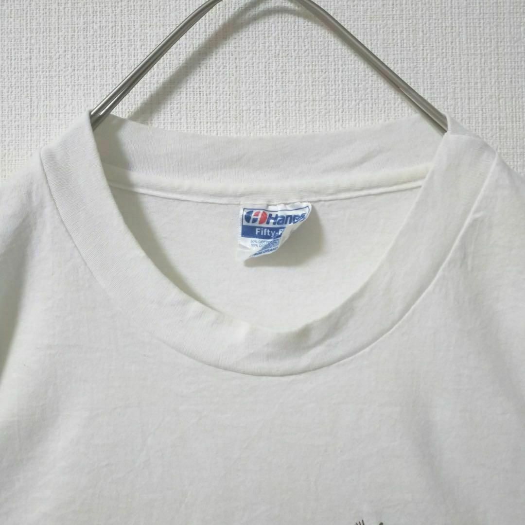 Hanes(ヘインズ)のアンティークゴールド Hanes 半袖プリントTシャツ メンズのトップス(Tシャツ/カットソー(半袖/袖なし))の商品写真