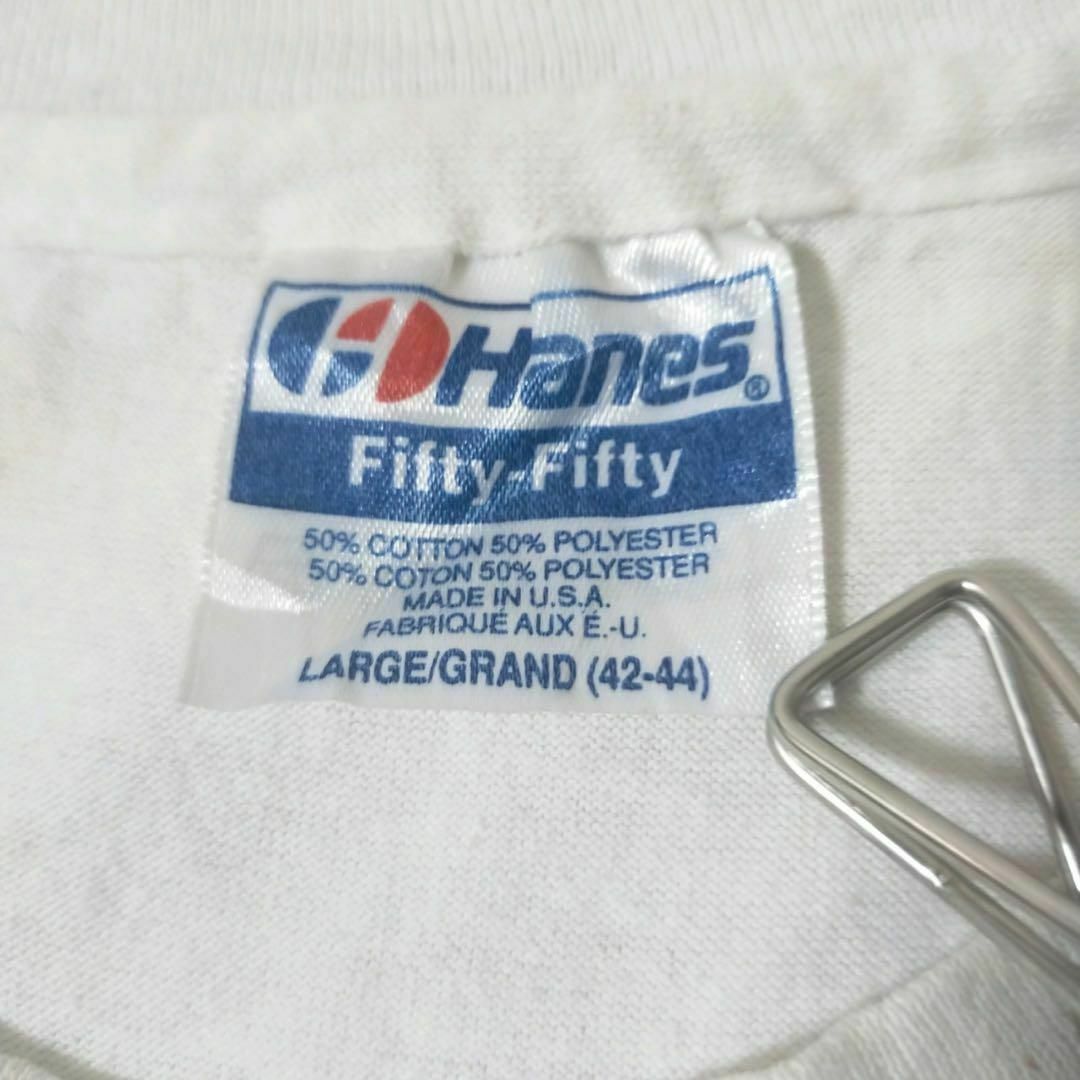 Hanes(ヘインズ)のアンティークゴールド Hanes 半袖プリントTシャツ メンズのトップス(Tシャツ/カットソー(半袖/袖なし))の商品写真