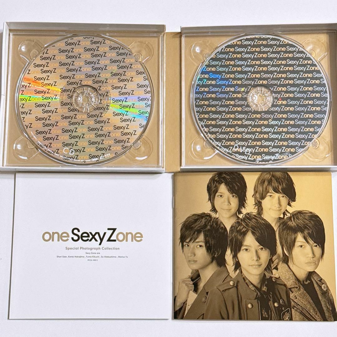 Sexy Zone(セクシー ゾーン)のSexyZone one Sexy Zone 初回限定盤 美品！ CD DVD エンタメ/ホビーのCD(ポップス/ロック(邦楽))の商品写真